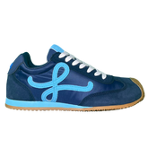 Loewe Ballet Runner 2.0 Sneakers / Trainers Navy / Dark Blue / Baby Blue / Brown